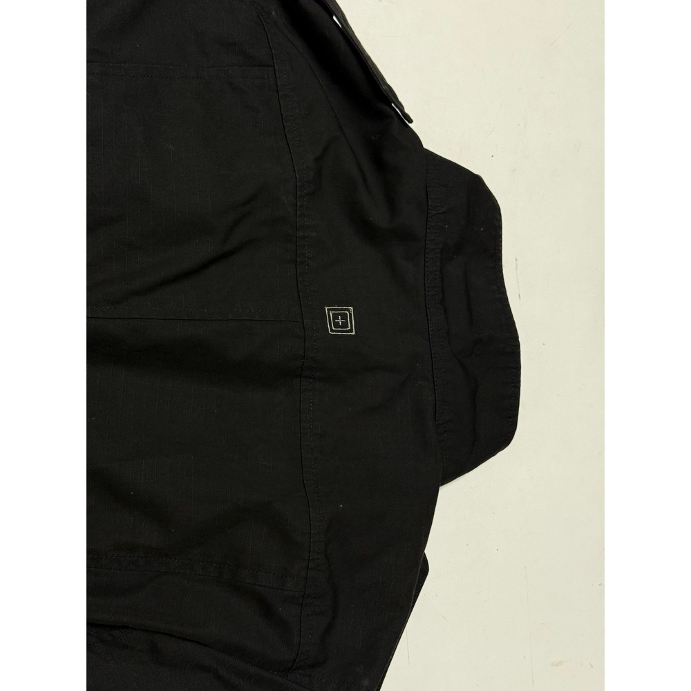 5.11 Tactical Black Field Jacket Extra Large Women's Coat Outerwear multi pocket - Picture 7 of 8